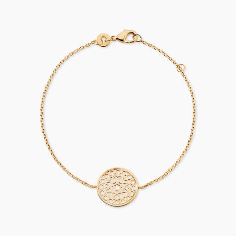 Bracelet Celso Plaqu&eacute; Or Jaune - Bracelets Femme | Histoire d&rsquo;Or