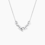 Collier Glow Up Argent Blanc Oxyde De Zirconium - Colliers Femme | Histoire d&rsquo;Or