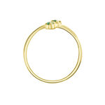 Bague Ruqaya Or Jaune Emeraude - Bagues avec pierre Femme | Histoire d&rsquo;Or