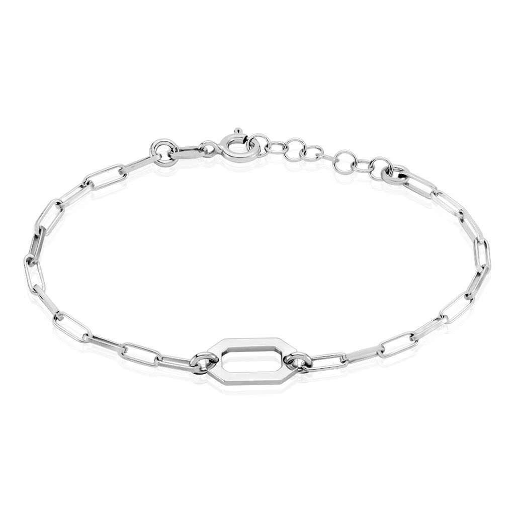 Bracelet Soho Argent Blanc - Bracelets Femme | Histoire d&rsquo;Or
