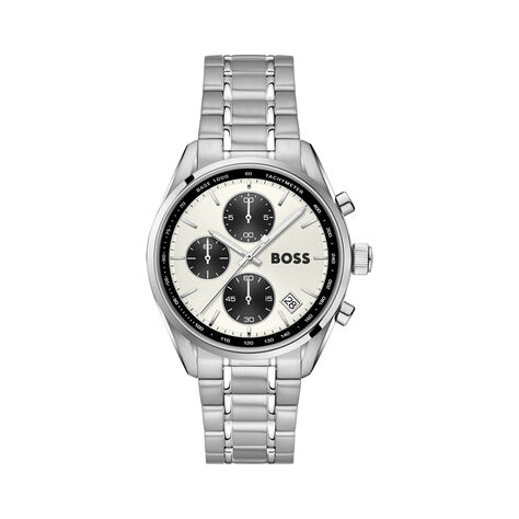 Montre Hugo Boss Grand Prix Vitesse Argent&eacute; - Montres Homme | Histoire d&rsquo;Or
