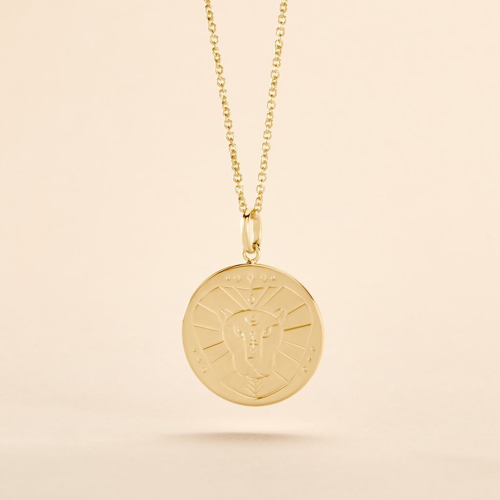 Collier Astro Plaqu&eacute; Or - Colliers Zodiaque Femme | Histoire d&rsquo;Or
