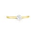 Bague Solitaire Natalia Or Jaune Diamant Synthetique - Bagues solitaires Femme | Histoire d’Or