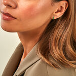 Cr&eacute;oles Andgelina Or Jaune Oxyde De Zirconium - Boucles d'oreilles cr&eacute;oles Femme | Histoire d&rsquo;Or