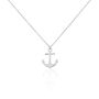 Collier Sacha Argent Blanc