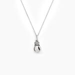 Pendentif Oskar Argent Blanc - Pendentifs Homme | Histoire d&rsquo;Or