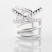 Bague D'oreille Unitaire Pancho Argent Blanc Oxyde - Boucles d'oreilles fantaisie Femme | Histoire d’Or
