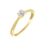 Bague Solitaire Aphrodite Or Jaune Diamant - Bagues solitaires Femme | Histoire d&rsquo;Or