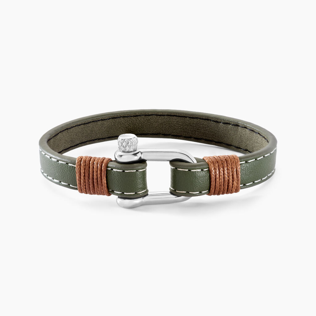 Bracelet Amarelo Acier Blanc - Bracelets Homme | Histoire d&rsquo;Or