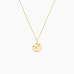 Pendentif Or Jaune Astraea Oxyde De Zirconium - Pendentifs Zodiaque Femme | Histoire d&rsquo;Or