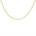 Collier Capucin Or Jaune Maille Marine Plate - Chaines Homme | Histoire d’Or