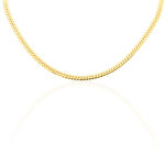 Collier Doline Maille Anglaise Or Jaune - Chaines Femme | Histoire d&rsquo;Or