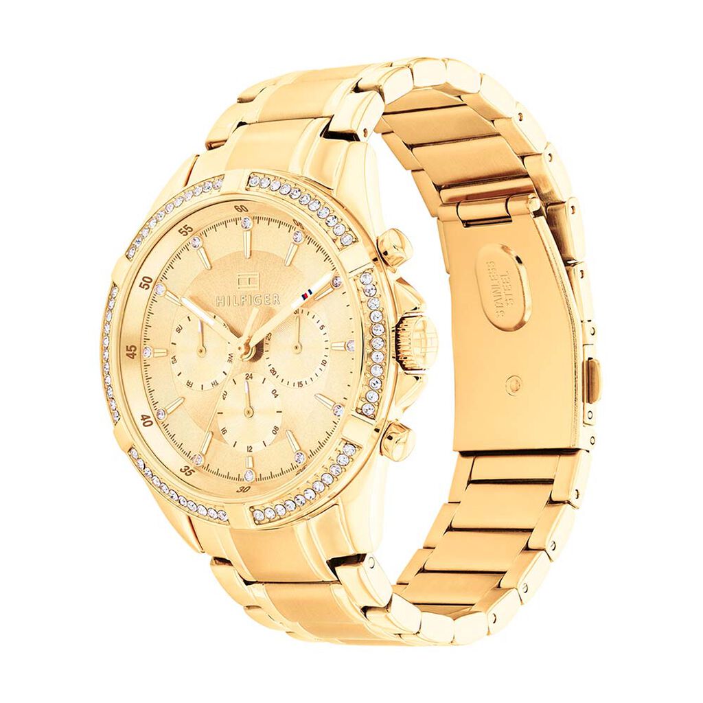 Montre Tommy Hilfiger Doré - Montres Femme | Histoire d’Or