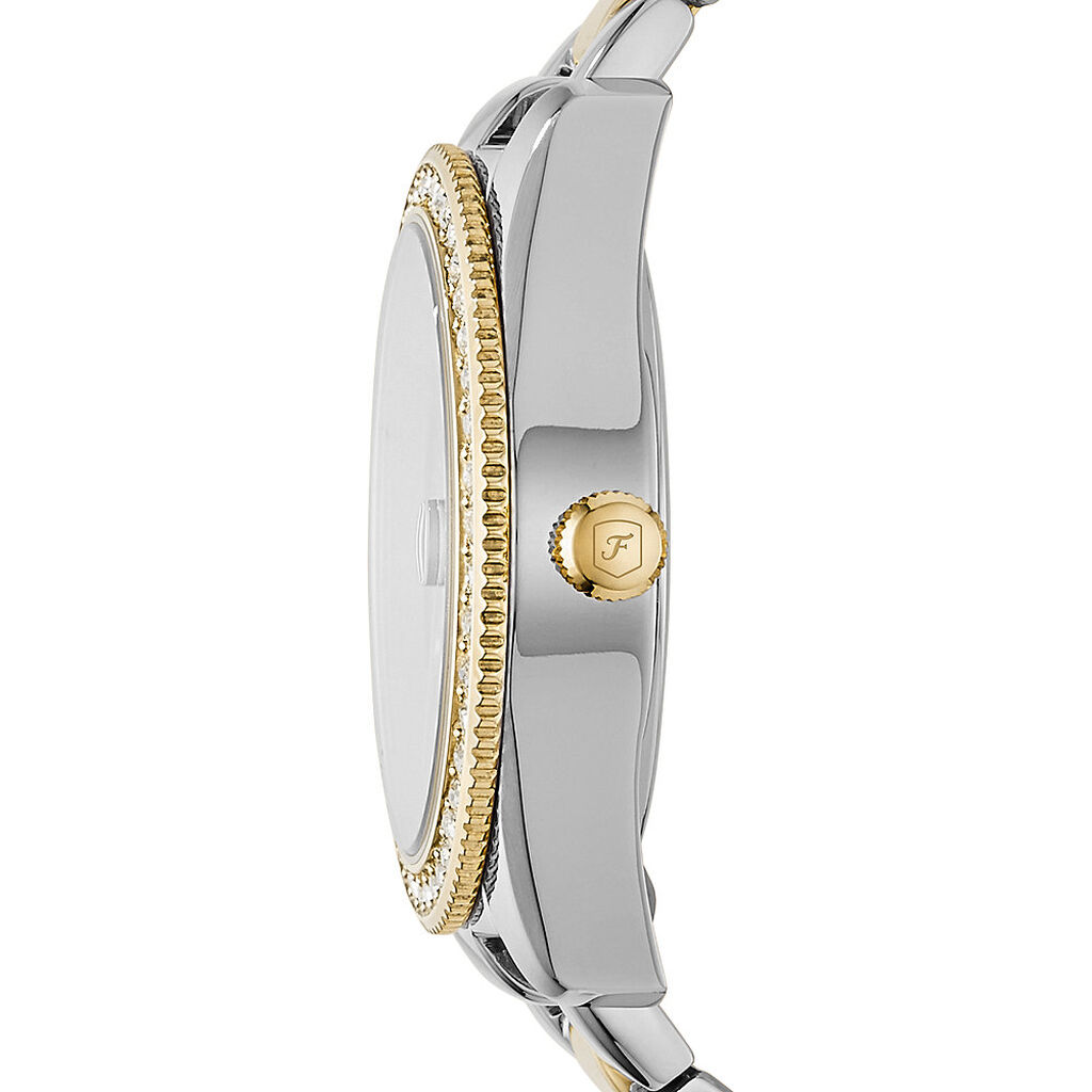 Montre Fossil Scarlette Mini Argent&eacute; - Id&eacute;es cadeaux Femme | Histoire d&rsquo;Or