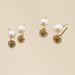 Boucles D'oreilles Suki Or Jaune Perle De Culture - Clous d'oreilles Femme | Histoire d’Or