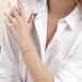 Bracelet Ashlee Argent Blanc - Bracelets Femme | Histoire d’Or