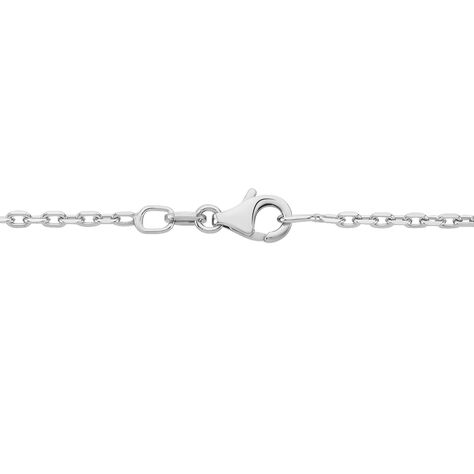 Chaîne Fine En Argent - Longueur 44 Cm - Occasion En Bon état Avec Traces D'usure Normales