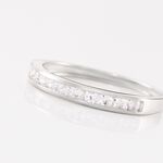 Demi Alliance Davila Or Blanc Oxyde - Bijoux Femme | Histoire d&rsquo;Or