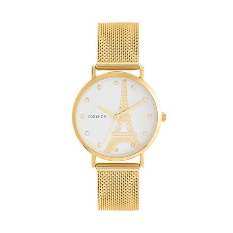 Montre Codhor Monument Blanc - Montres Femme | Histoire d’Or