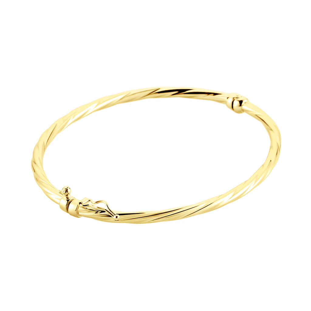 Jonc Amity Or Jaune - Bracelets joncs Femme | Histoire d&rsquo;Or