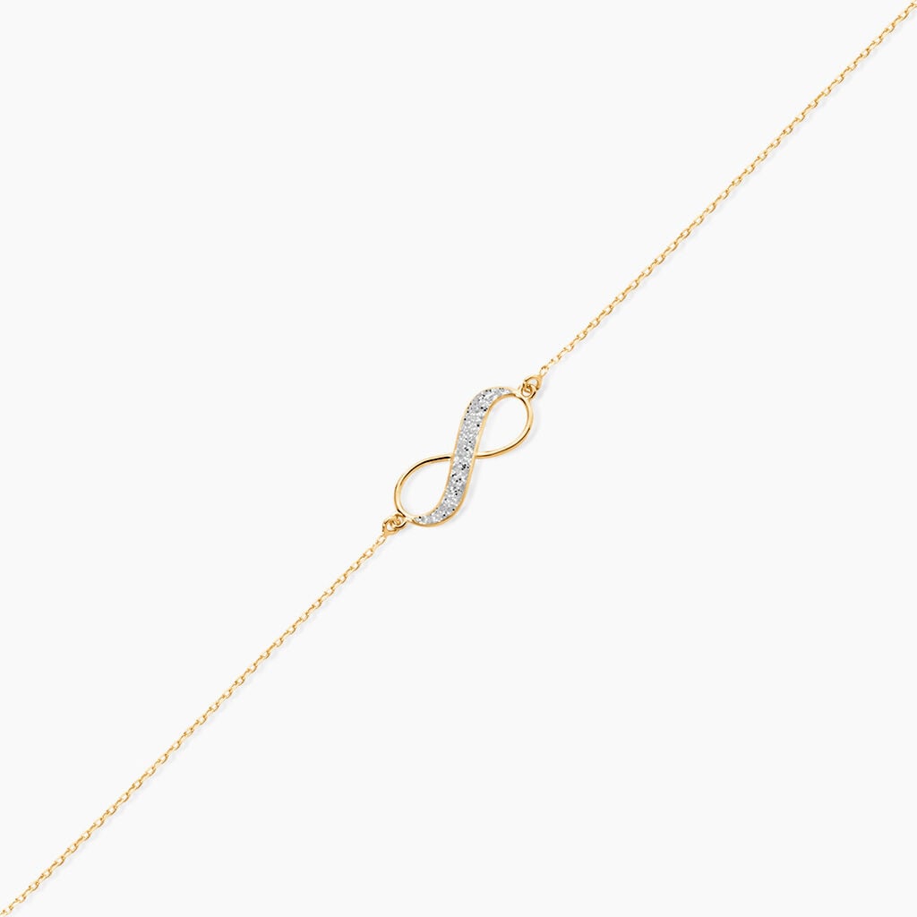 Cha&icirc;ne De Cheville Esparcette Or Jaune - Cha&icirc;nes de cheville Femme | Histoire d&rsquo;Or