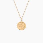 Collier Astro Plaqu&eacute; Or - Colliers Zodiaque Femme | Histoire d&rsquo;Or