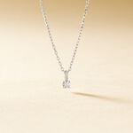 Pendentif Aphrodite Or Blanc Diamant - Pendentifs Femme | Histoire d&rsquo;Or