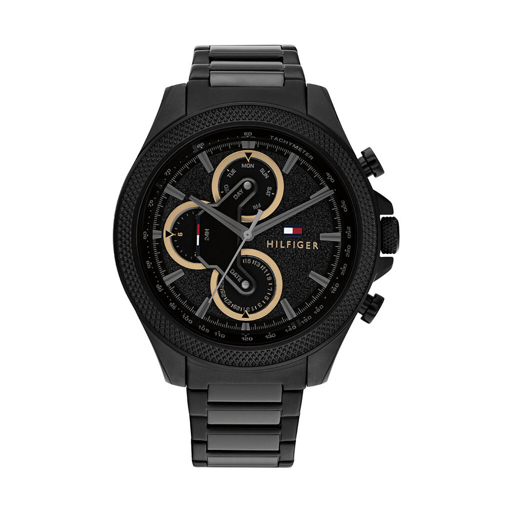 Montre Tommy Hilfiger Noir - Montres Homme | Histoire d’Or