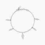 Bracelet Fabia Argent Blanc - Bracelets Femme | Histoire d&rsquo;Or