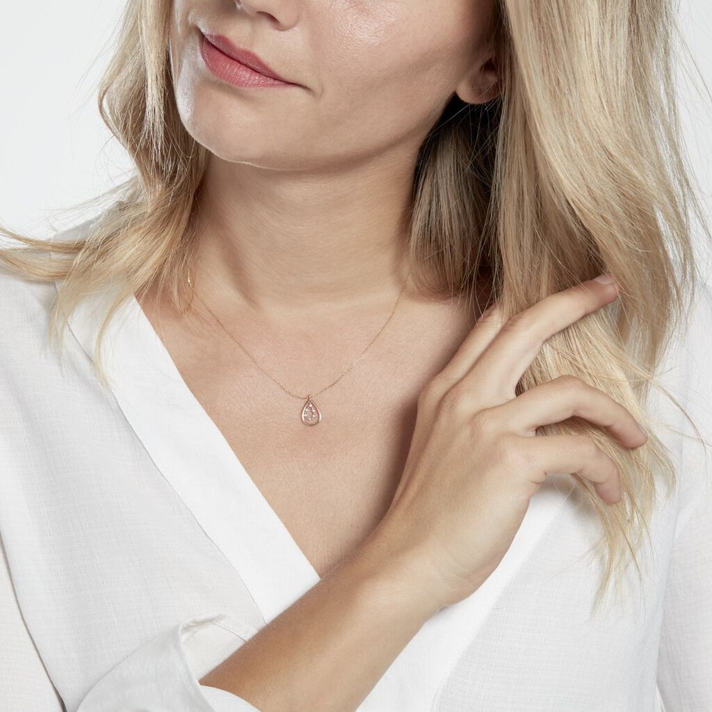 Collier Marganela Or Jaune Diamant - Colliers Femme | Histoire d’Or