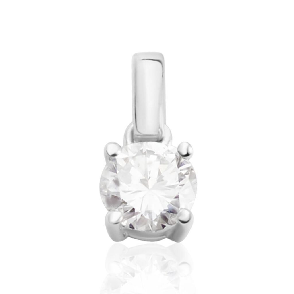 Pendentif Aphrodite Or Blanc Diamant