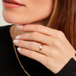 Chevali&egrave;re Kent Or Jaune Nacre - Bagues solitaires Famille | Histoire d&rsquo;Or