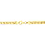 Bracelet Or Jaune Izel Maille Anglaise - Bracelets cha&icirc;ne Femme | Histoire d&rsquo;Or