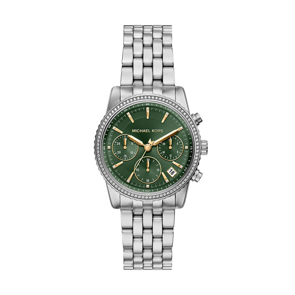 Montre Michael Kors Mini Bryant Vert - F&ecirc;te des m&egrave;res Femme | Histoire d&rsquo;Or