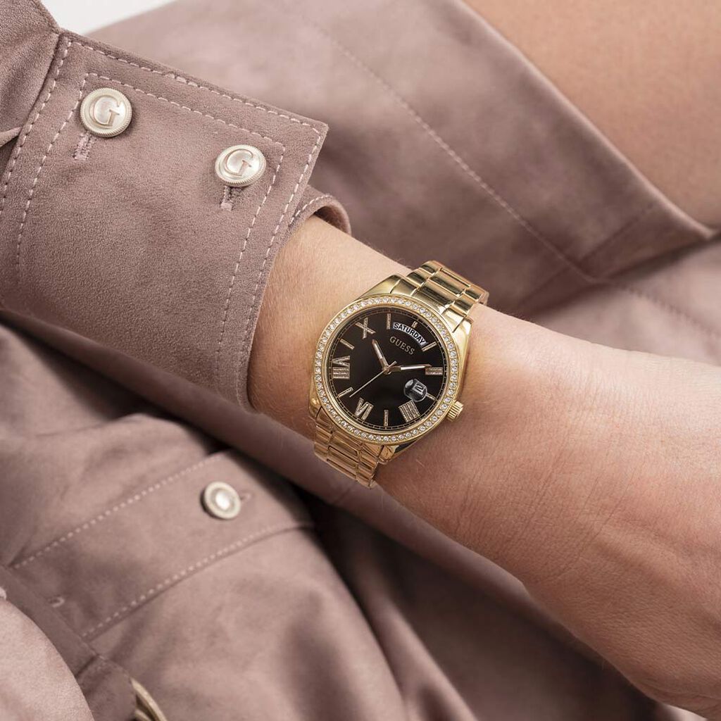 Montre Guess Luna Noir - Montres Femme | Histoire d’Or