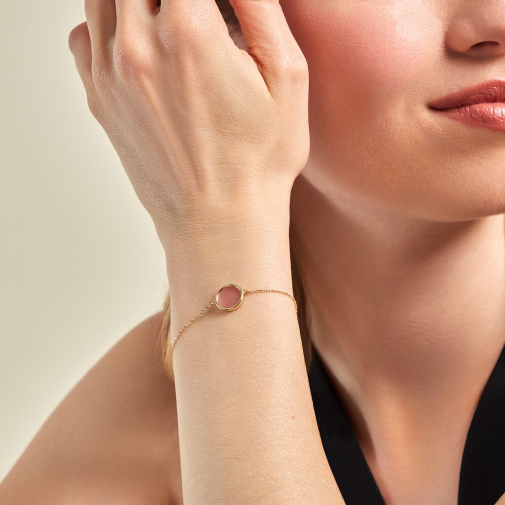 Bracelet Florica Or Jaune Calcédoine - Bracelets Femme | Histoire d’Or
