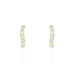 Boucles D'oreilles Pendantes Dahina Or Jaune Oxyde De Zirconium - Boucles d'oreilles pendantes Femme | Histoire d’Or