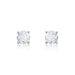 Boucles D'oreilles Puces Victoria Or Blanc Diamant - Clous d'oreilles Femme | Histoire d’Or