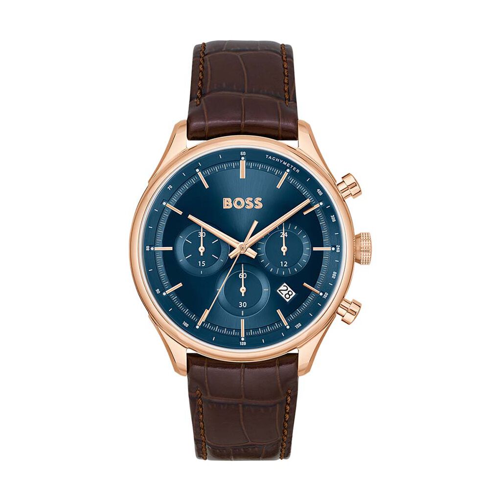 Montre Boss Gregor Bleu - Montres Homme | Histoire d’Or