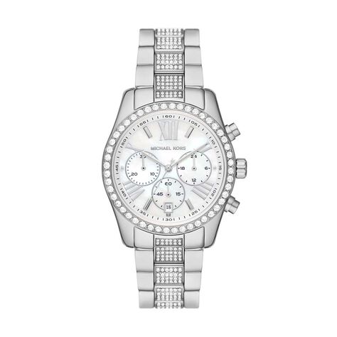 Montre Michael Kors Lexington Blanc - Montres Femme | Histoire d’Or