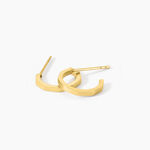 Cr&eacute;oles Fino Acier Jaune - Boucles d'oreilles cr&eacute;oles Femme | Histoire d&rsquo;Or