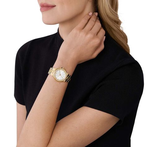 Montre Michael Kors Lennox Blanc - Montres Femme | Histoire d’Or