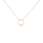 Collier Celene Argent Rose Oxyde De Zirconium - Colliers fantaisie Femme | Histoire d&rsquo;Or