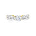 Bague Solitaire Stockholm Or Jaune Diamant Synthetique - Bagues solitaires Femme | Histoire d’Or
