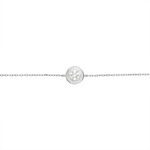 Bracelet Hajila Or Blanc Diamant - Bracelets Femme | Histoire d&rsquo;Or