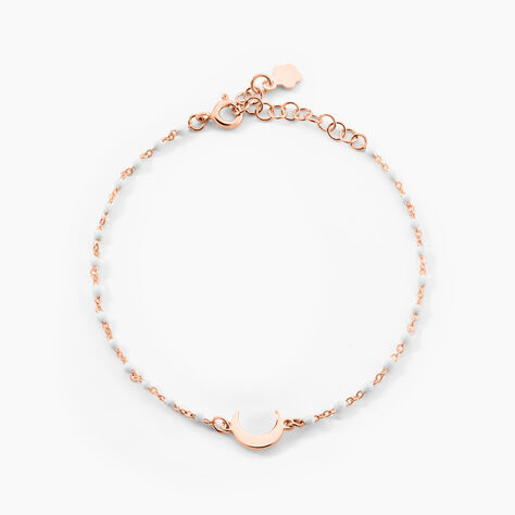 Bracelet Mimosa Argent Rose - Bijoux Lune Femme | Histoire d’Or