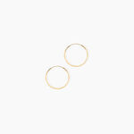 Cr&eacute;oles Muses Or Jaune - Boucles d'oreilles cr&eacute;oles Femme | Histoire d&rsquo;Or