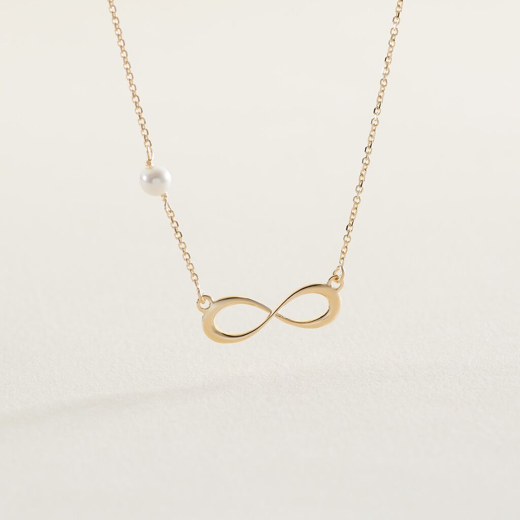 Collier Illenia Or Jaune Perle De Culture - Colliers Femme | Histoire d’Or
