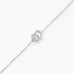 Bracelet Donatiane Argent Blanc Oxyde De Zirconium - Bracelets Femme | Histoire d&rsquo;Or