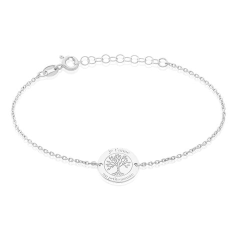 Bracelet Jollene Argent Blanc - Bracelets Femme | Histoire d’Or